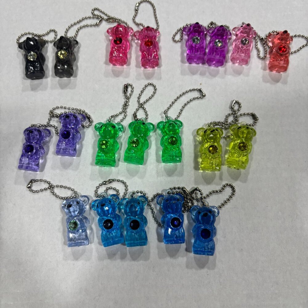 Cute lot of Birthstone Bears Key chains